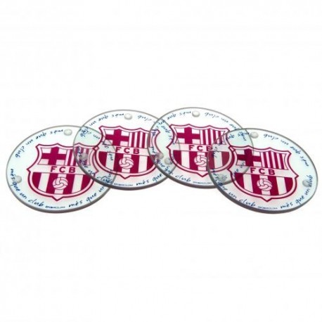 Skleněné podtácky Barcelona FC
