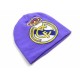 Zimní čepice Real Madrid FC fialová (typ 18)