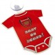 Cedulka do auta Baby on board Arsenal FC (typ body)