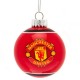 Vánoční ozdoba skleněná koule Manchester United FC (typ 19)
