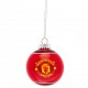 Vánoční ozdoba skleněná koule Manchester United FC (typ 19)