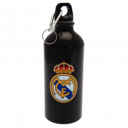 Láhev na pití Real Madrid FC hliníková černá (typ 19)