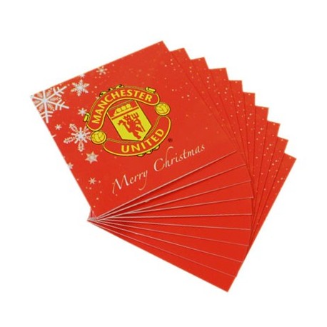 Vánoční přání Manchester United FC (10 ks)