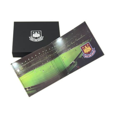 Kožená peněženka West Ham United FC stadion