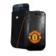 Kožené pouzdro na mobil Manchester United FC (typ menší)