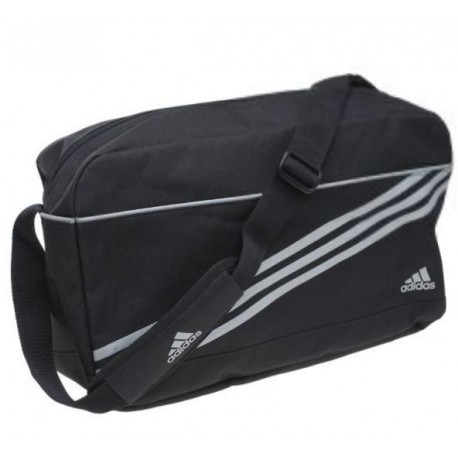 Taška přes rameno Adidas Messenger 3S černá se stříbrnou