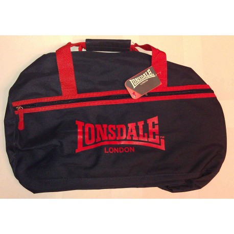 Sportovní taška Lonsdale Barrel 77 modro-červená