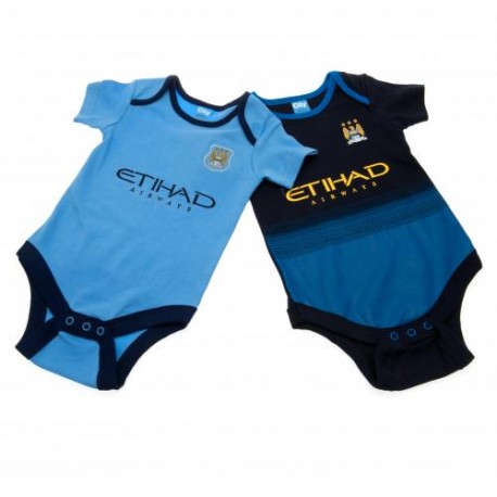 Kojenecké body Manchester City FC (2 ks) (typ MC) velikost 12-18 měsíců
