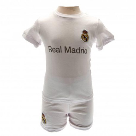 Kojenecké tričko a šortky Real Madrid FC (typ WH) velikost 12-18 měsíců