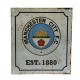 Plechová cedulka Manchester City FC znak retro